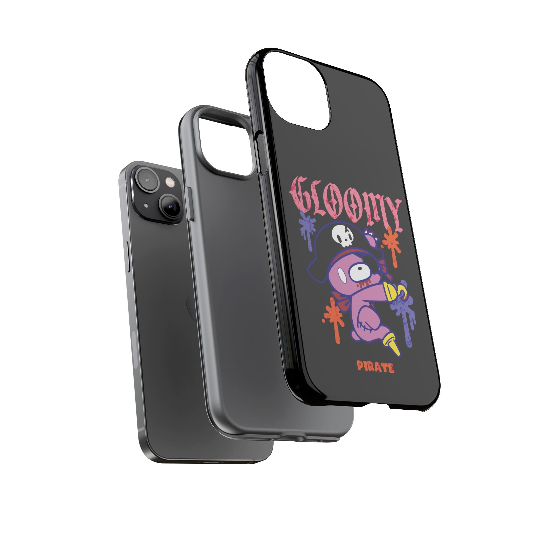 gloomy bear Halloween pirate Phone Case